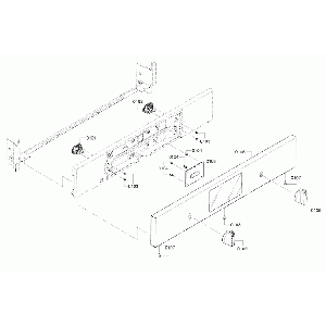 00755387 Bosch Oven Cable Harness