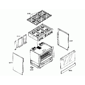 00496070 Bosch Range/Stove/Oven Cable Harness