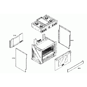 00497733 Bosch Range Cable Harness