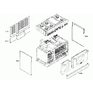 00643525 Bosch Range Cable Harness