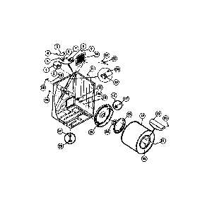 5303281039 Frigidaire Dryer Front Bottom Cabinent Clip