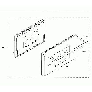 00432027 Bosch Range/Stove/Oven Door Handle
