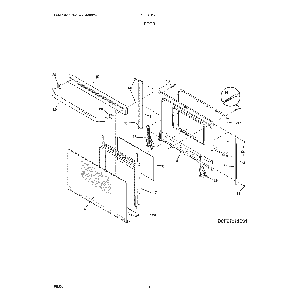 5303300414 Frigidaire Range/Stove/Oven Fastener/Spacer, Cork & Rubber