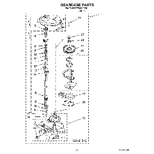 285448A Whirlpool Rubber Gasket for Dishwasher/ Washing Machine Fill-Hose, a Pack of Four