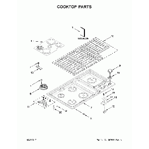 W11083838 Whirlpool Lp Conversion Kit for Cooktops