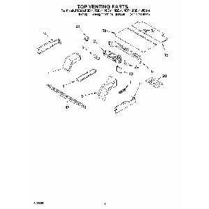 8302154 Whirlpool Main Wiring Harness for Ranges