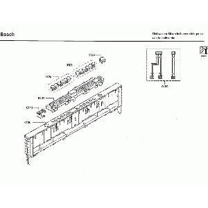 00707288 Bosch Dishwasher Control Module