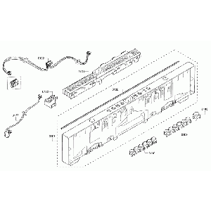 00784952 Bosch Dishwasher Template