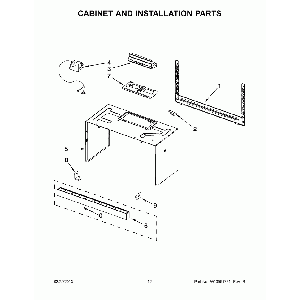 W10498567 Whirlpool Microwave Wire Harness