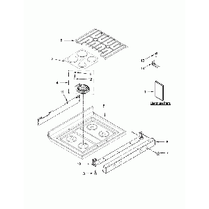 W10519952 Whirlpool Range/Stove/Oven Wire Harness