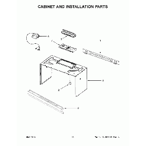 W10872453 Whirlpool Microwave Wire Harness